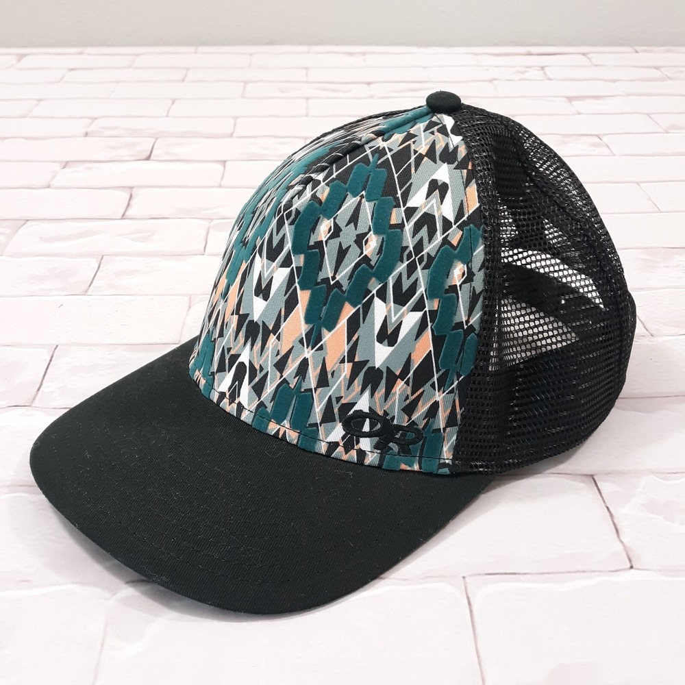 Outdoor Research Hat Cap‎ Adjustable Aztec Soutwestern Meshback Snapback